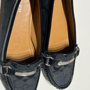 Women’s coach slip ons Felisha size 10B like new with 1 defect
